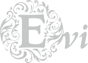 Sierlijke hoofdletter E naamsticker