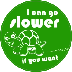 slow driving