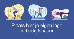 Sport handdoek eigen logo