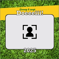 Stoeptegel Groep 8 Zegt Doei
