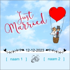 Stoeptegel in de wolken