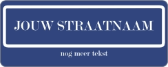 Streetsign extra