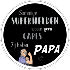 Superheld papa