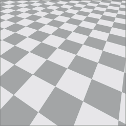 Tegel met witte opdruk