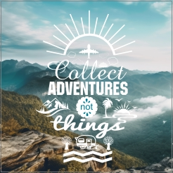Tegeltje Collect Adventures - Met foto