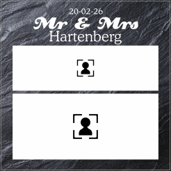 tegeltje mr & mrs