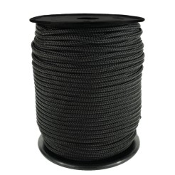 Touw 6 mm ZWART