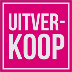 Uitverkoop stoeptegel