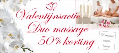 Valentijnsactie duo massage