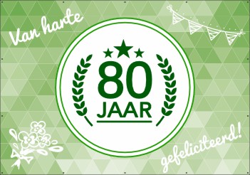 Van harte 80 jaar