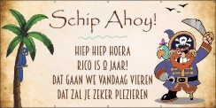 Verjaardag piraat