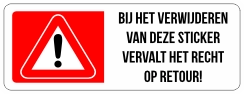 Void retour sticker