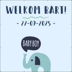 Welkom baby boy