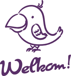 Welkom met vogel