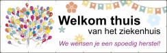 Welkom thuis van het ziekenhuis