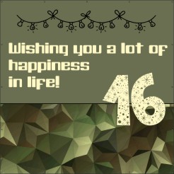Wishing you a lot of happiness in life