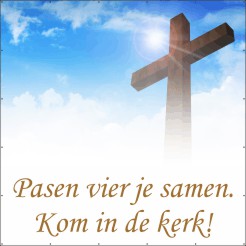 Zalig Pasen Spandoek